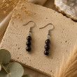 Boucles d’oreilles Grenat Rouge naturel AA 6 mm | Pierre naturelle