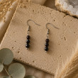 Boucles d’oreilles Grenat Rouge facetté 4 mm | Pierre naturelle