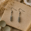 Boucles d’oreilles Labradorite naturelle 4 mm | Pierre de protection