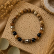 Bracelet Onyx & Jaspe Paysage