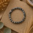 Bracelet Jaspe Picasso naturel 8 mm | Pierre du Mexique