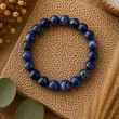 Bracelet Sodalite naturelle du Brésil 8 mm | Pierre de communication