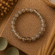 Bracelet Agate Grise du Botswana 8 mm | Pierre naturelle