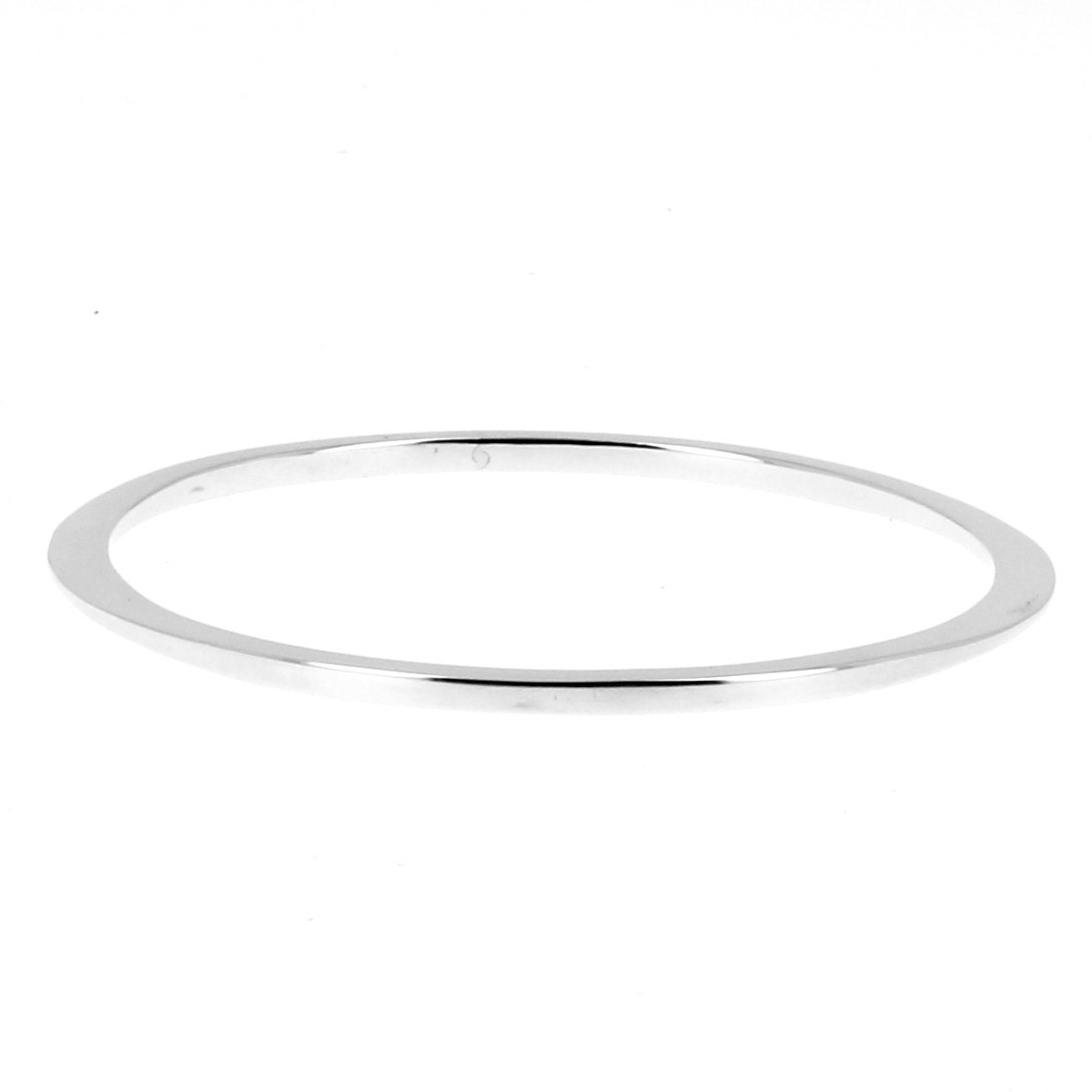 Bracelet Jonc Ovale épais En Argent 925/1000 - Marque Jewellerybox - Neuf Avec Boîte - Réf. STP-051