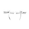 Boucles d'oreilles argent libellule