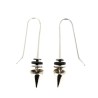 Boucles d'oreilles en argent cône balancier