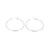 Boucles d'oreilles argent ciselées petite taille