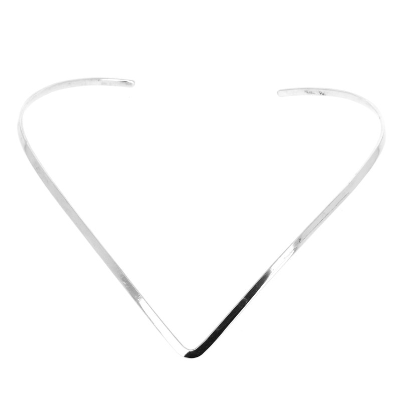Collier argent Azur Collier argent Azur