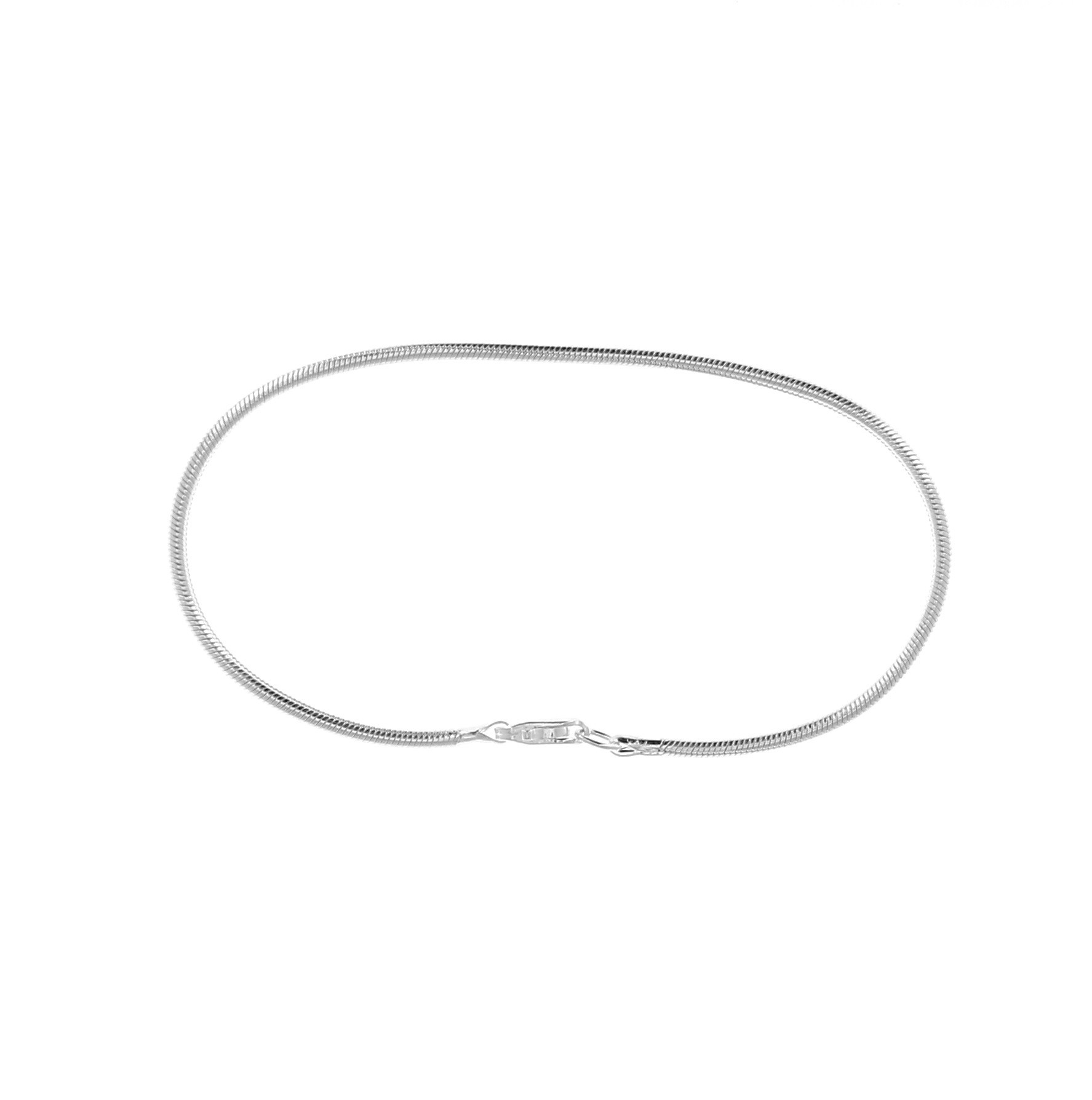 Bracelet Argent 925 Maille Serpent - Jolie Pièce D'occasion à Porter Au Quotidien