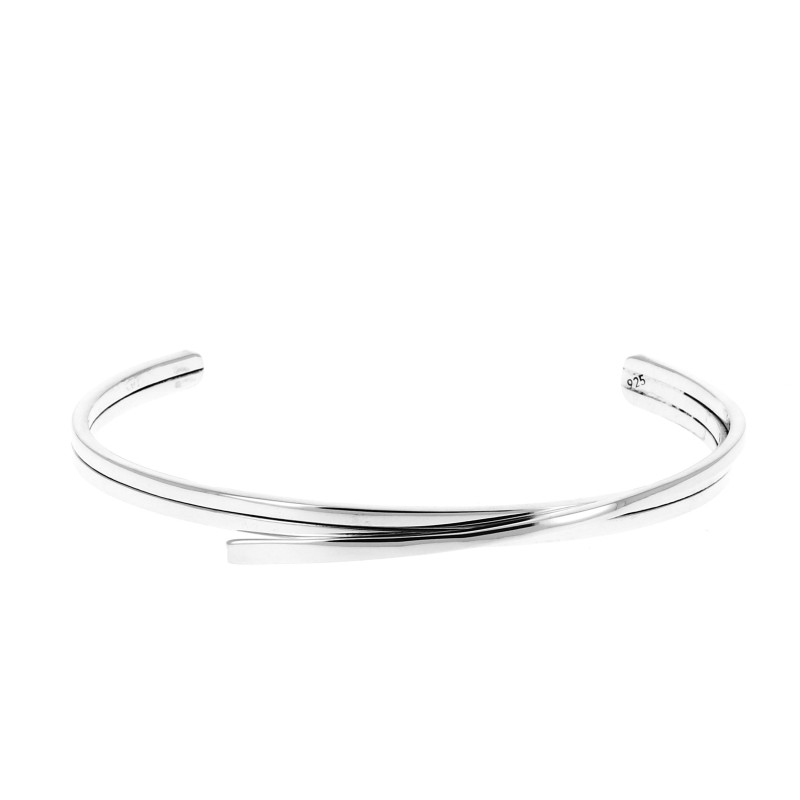 Bracelet en argent trois tiges Bracelet en argent trois tiges