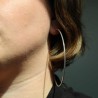 Créoles très grande 9 cm de diamètre