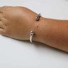 Bracelet esclave bouts avec boule