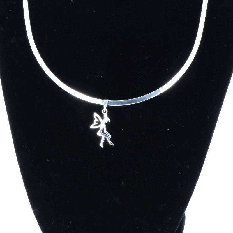 Pendentif Fée Ou Elfe En Argent Sterling - Occasion - Sans Marque - Modifié : Non