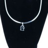 Pendentif charm argent petite tête de cheval